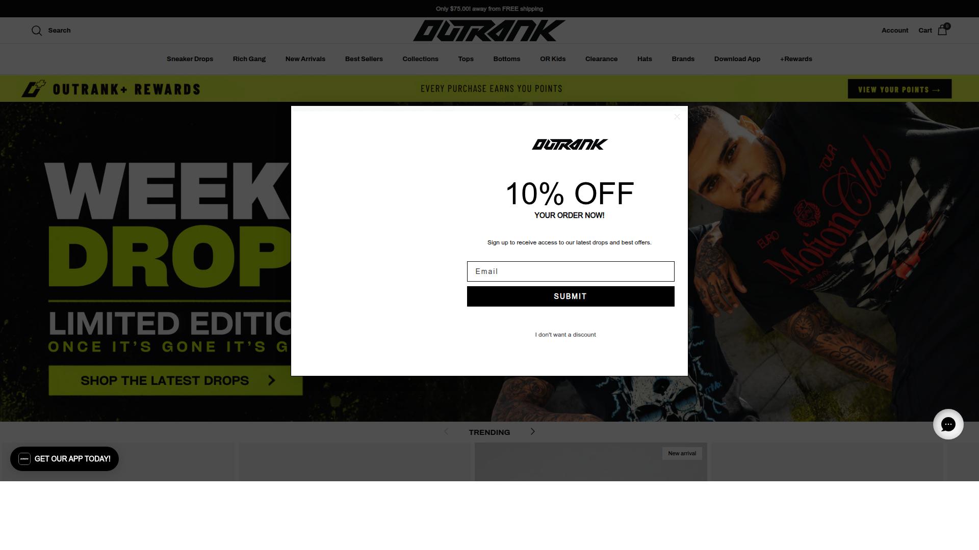Outrank website