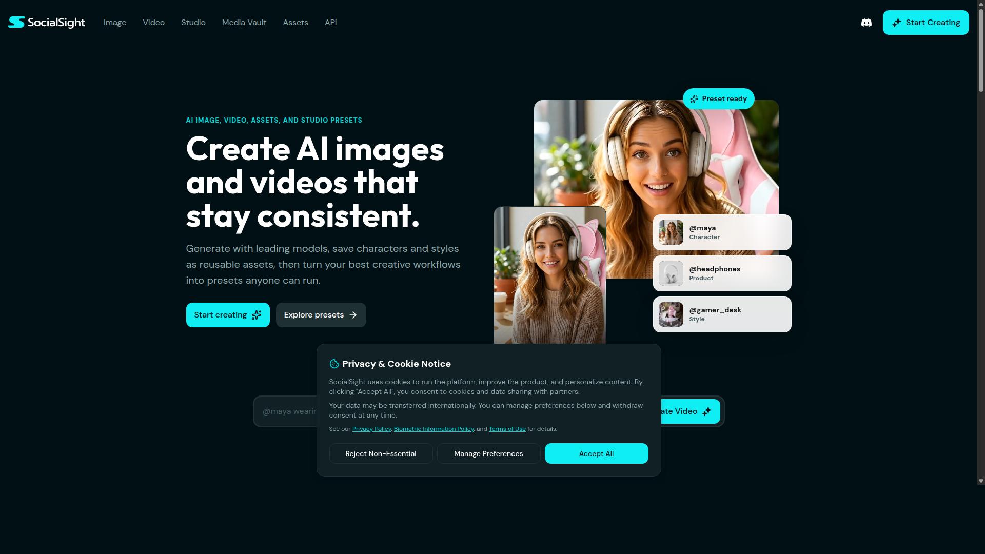 Sight AI website