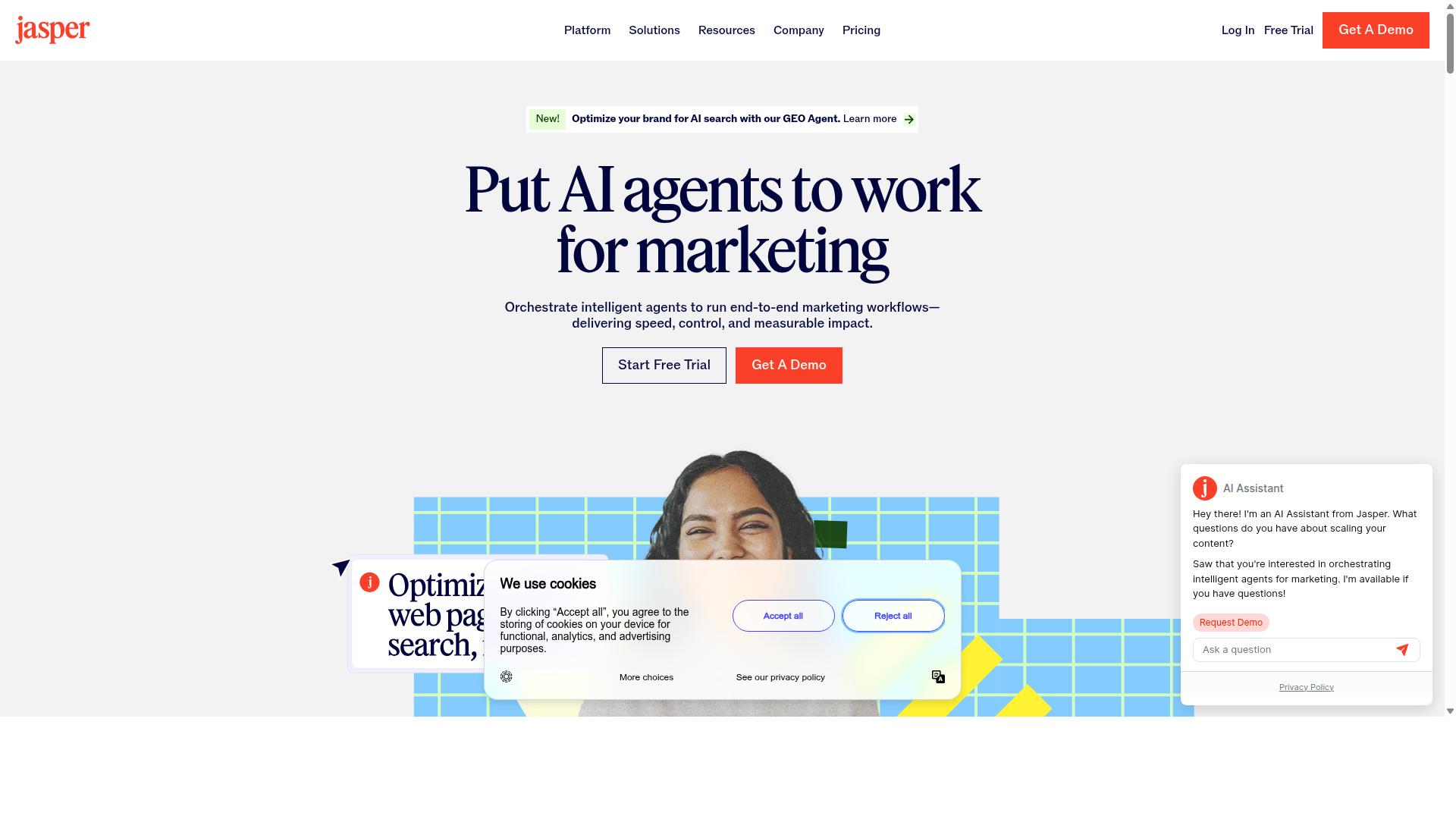 Jasper website